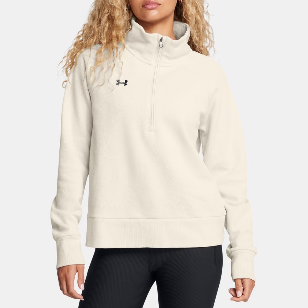 NWT Under Armour Rival Fleece Quarter Zip